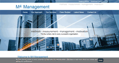 Desktop Screenshot of m4-management.com